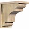 Ekena Millwork New Brighton Rough Sawn Corbel w/Backplate, Douglas Fir, 8"W x 14"D x 14"H COR08X14X14NEB01RDF - alternate 1